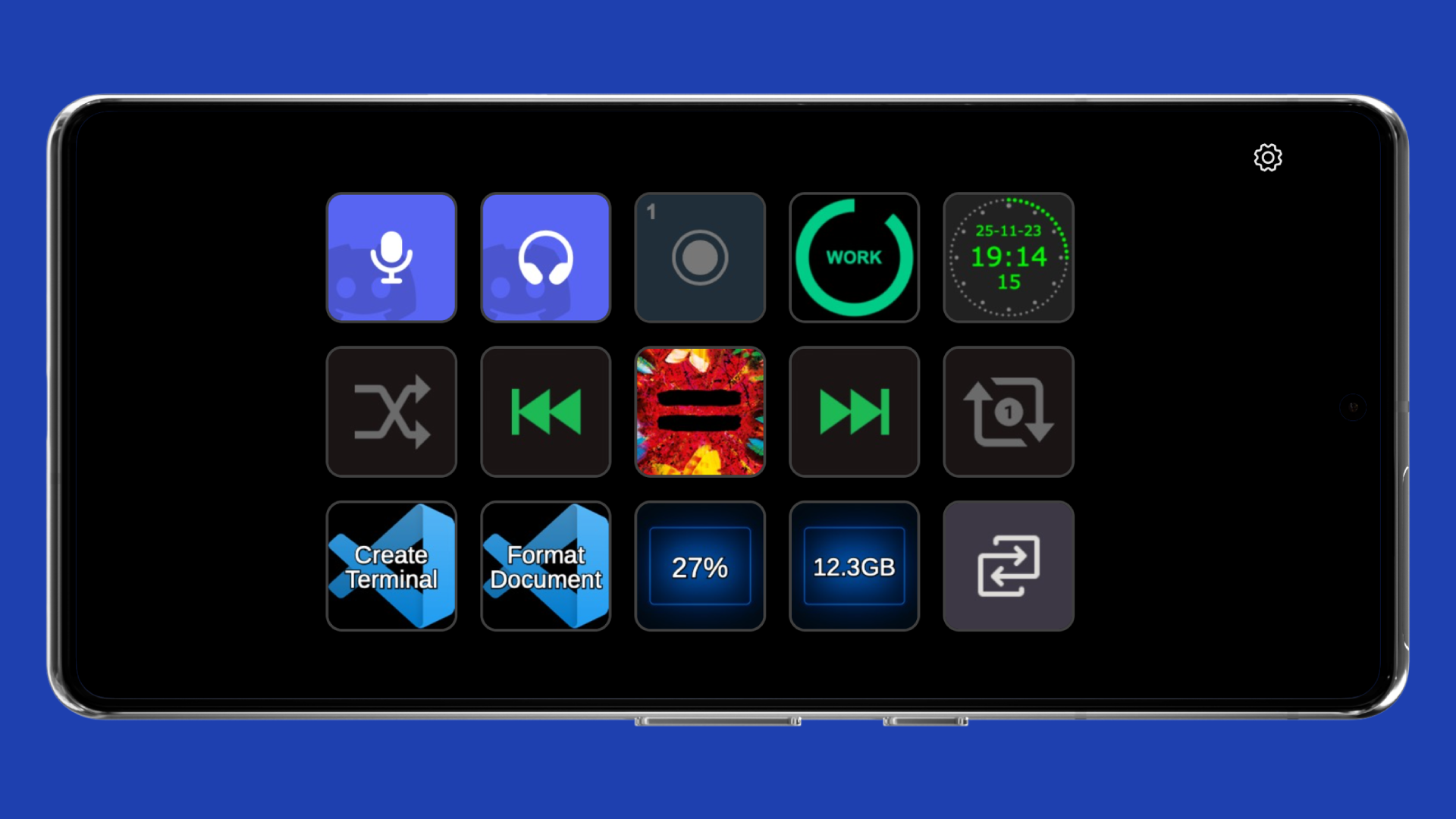 Tacto screenshot showing plugin actions